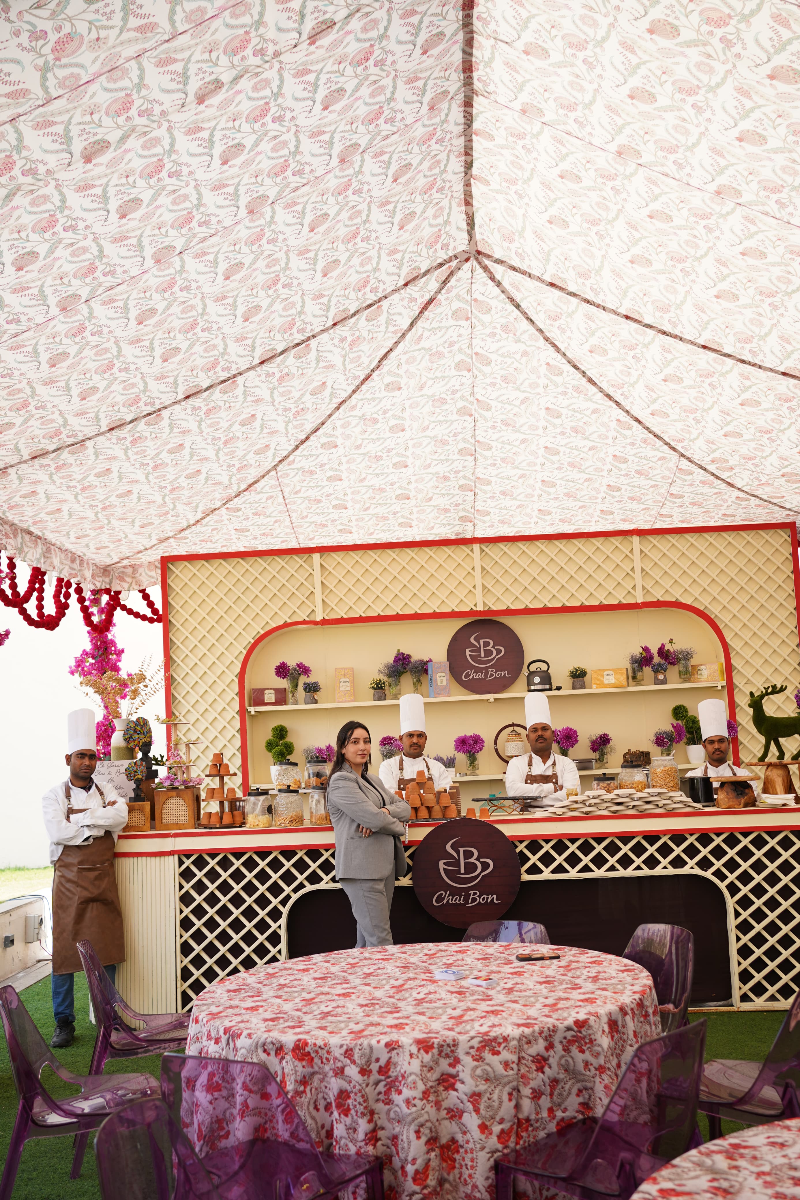 Chai Bon Wedding Setup